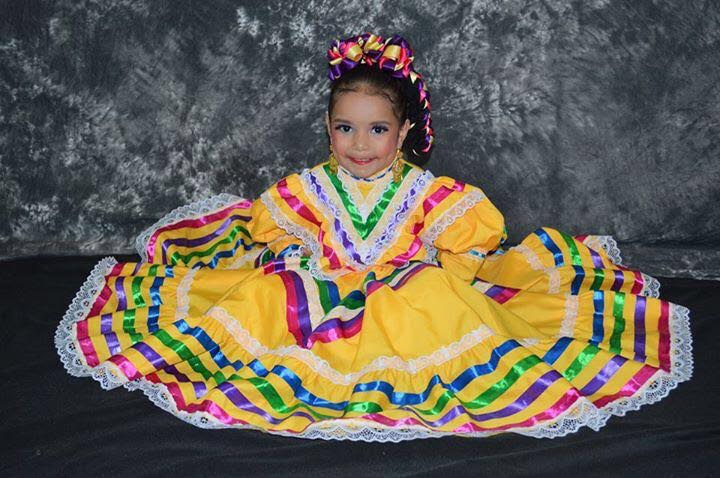 Jalisco Adelita Dress for Kid 24\"