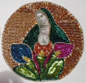 Virgen de guadalupe apliques